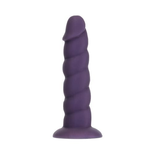 Addiction Fantasy Unicorn Ribbed Silicone Dildo