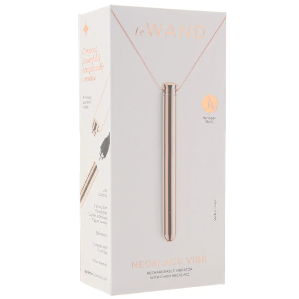 Le Wand Rechargeable Necklace Pendant Vibe