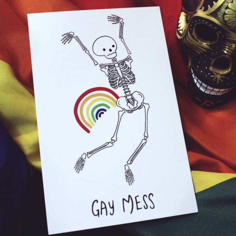 Grrrlspells Gay Mess Print