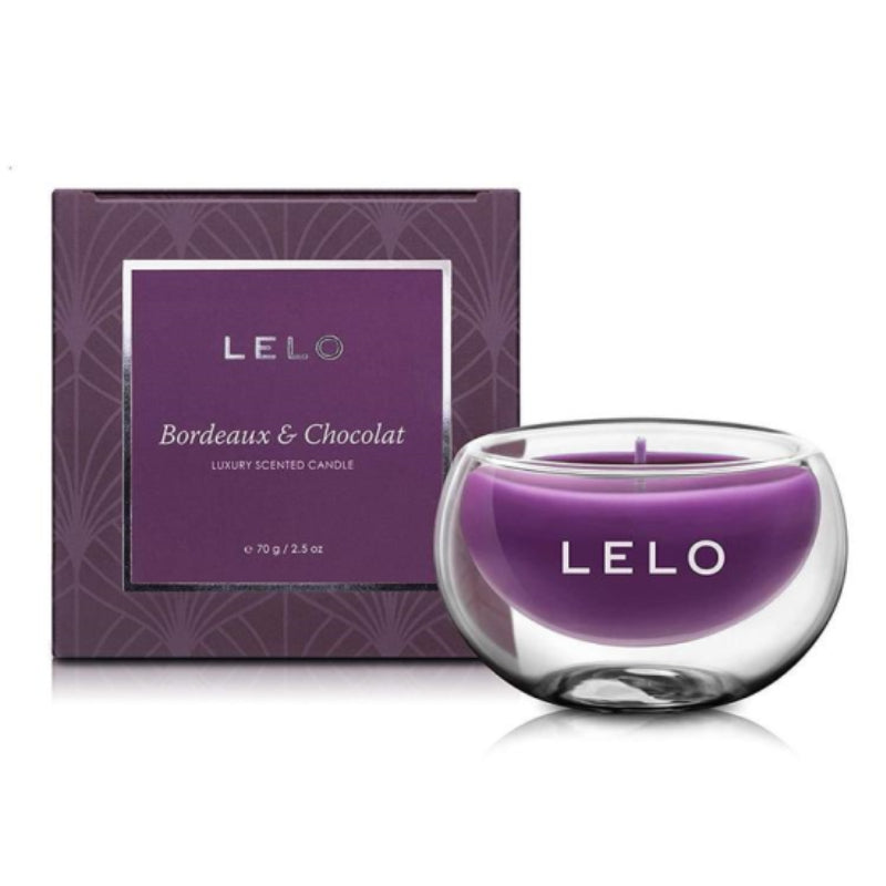 Lelo Luxury Scented Bordeaux & Chocolat Massage Candle