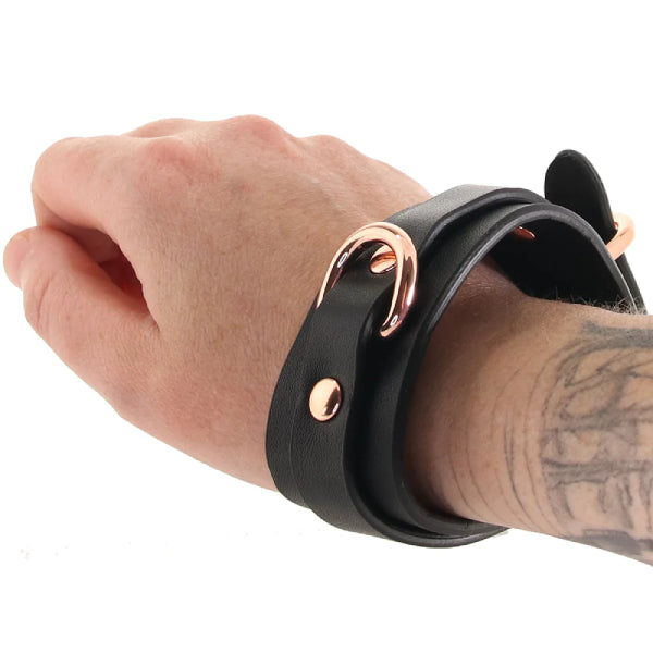 NS Novelties Bondage Couture Vegan Wrist Cuffs
