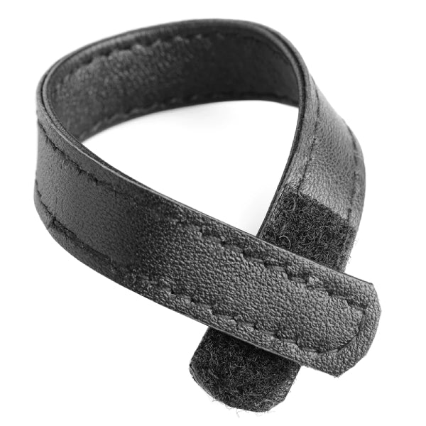 XR Brands Strict Leather Velcro Cock Ring