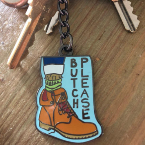 New York Toy Collective Butch Please key chain