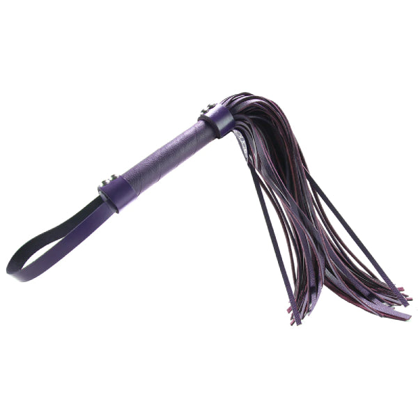 Rouge 21" Purple Leather Flogger