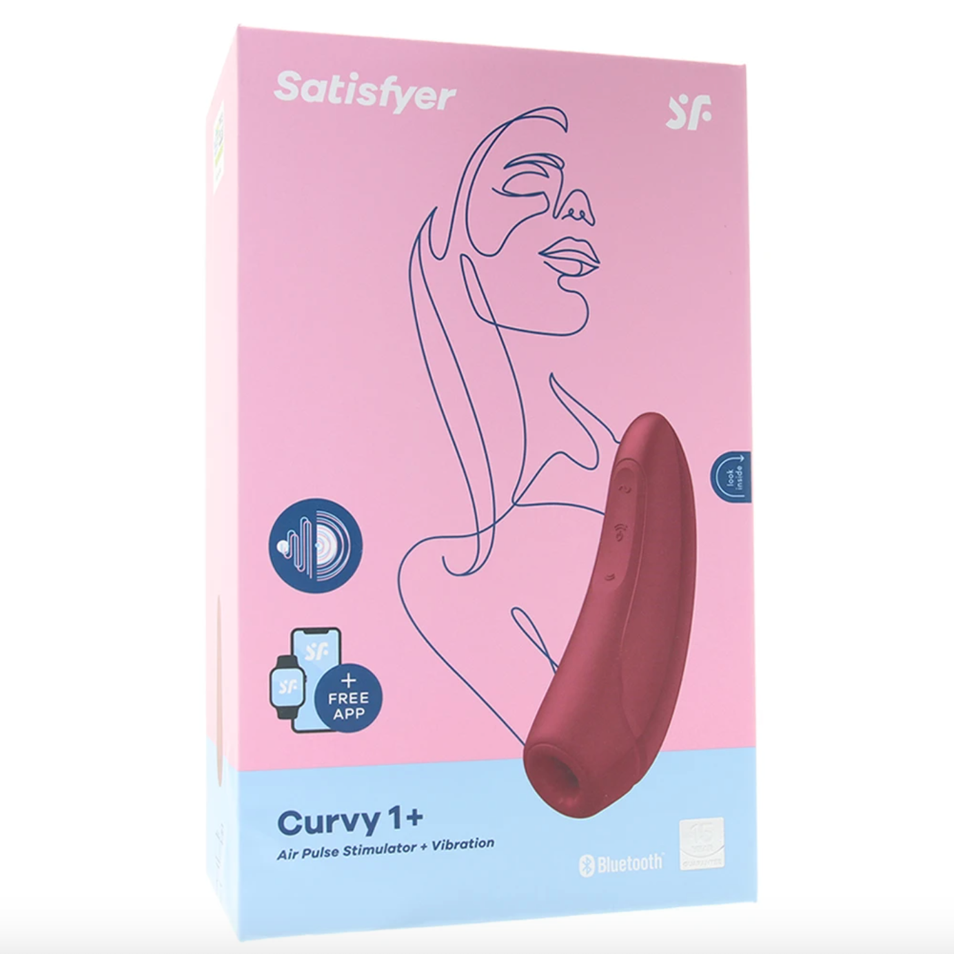 Satisfyer Curvy 1+ Air Pulse Stimulator