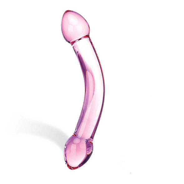 Gläs Double Trouble Glass Dildo